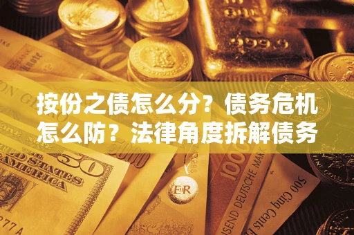 济南按份之债怎么分？债务危机怎么防？法律角度拆解债务分配与风险自保指南