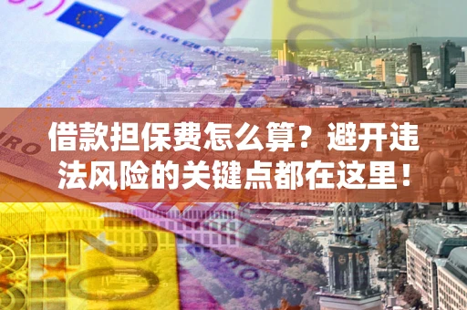 济南借款担保费怎么算？避开违法风险的关键点都在这里！